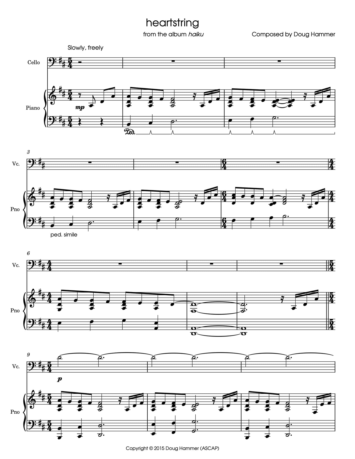 heartstring (piano - cello duet)
