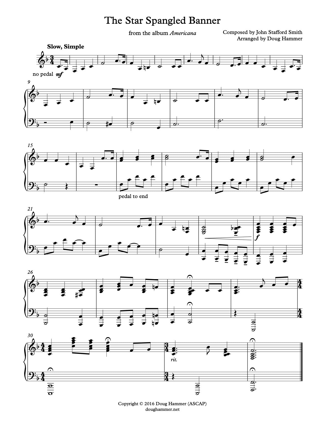 The Star Spangled Banner