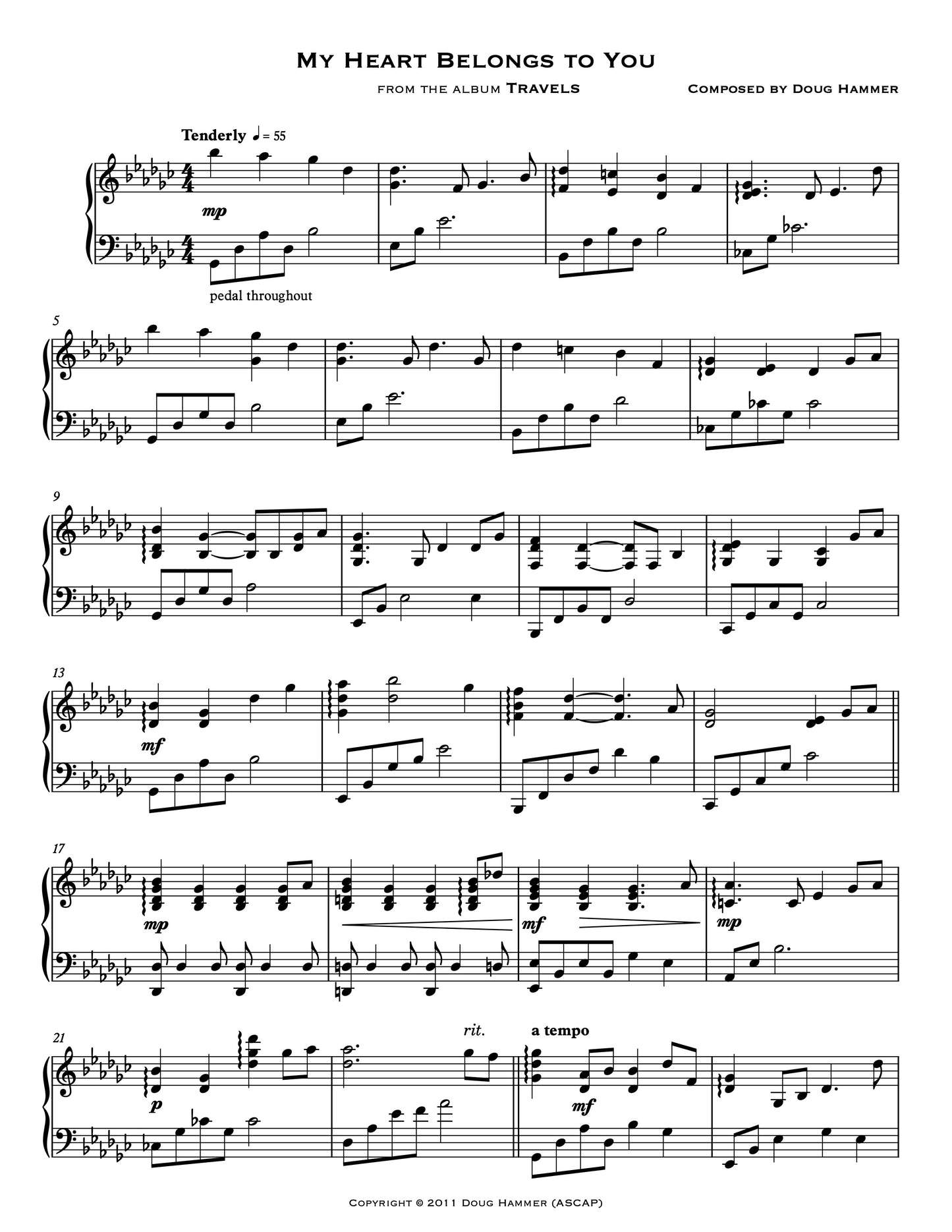 My Heart Belongs to You