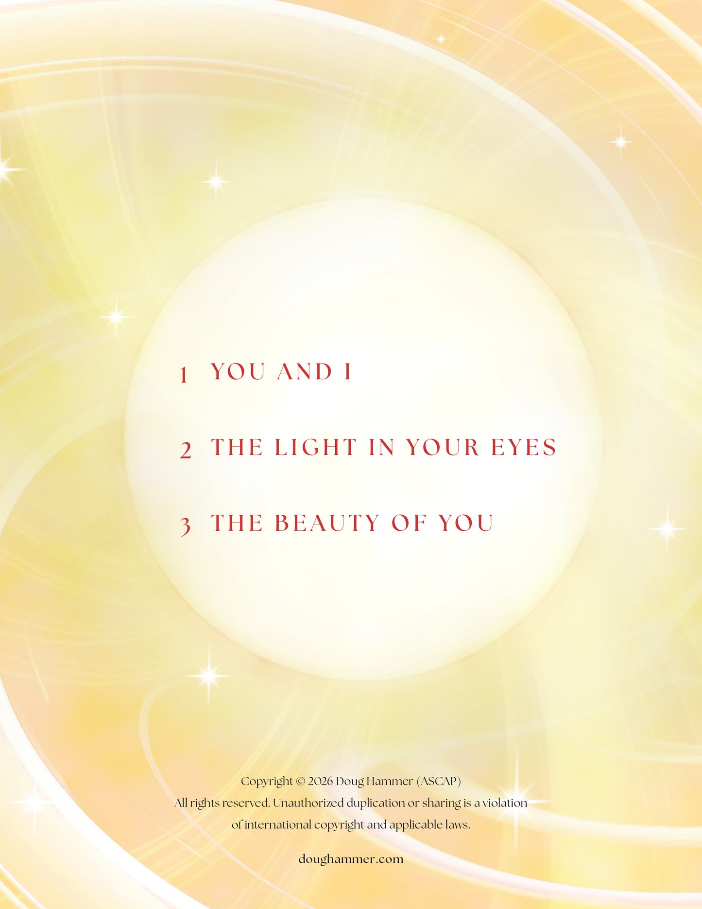 The Beauty of You songbook (digital)