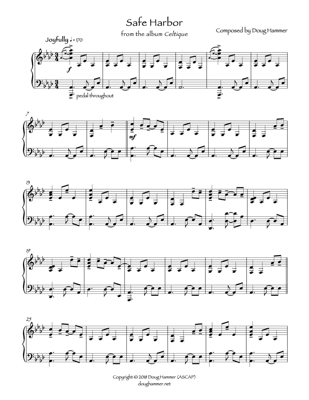 Safe Harbor Doug Hammer Music